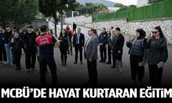 MCBÜ’de hayat kurtaran eğitim