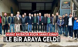 Murat Baybatur Küçük Sanayi esnafının nabzını tuttu