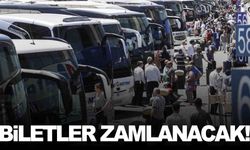 Otobüs bilet fiyatlarına bayram zammı yolda!
