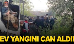 Manisa’da ev yangını: 90 yaşındaki şahıs can verdi!