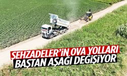 Şehzadeler’in ova yolları baştan aşağı değişiyor!