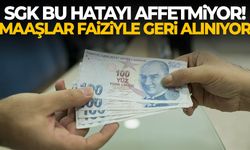 SGK bu hatayı affetmiyor! Maaşlar faiziyle geri alınıyor