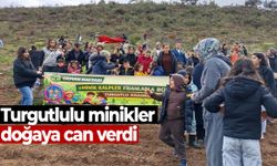 Turgutlulu minikler doğaya can verdi