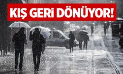 Türkiye'ye kış geri dönüyor!