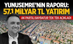 AK Partili Baybatur tek tek açıkladı: Yunusemre’ye 57,1 milyar TL yatırım!