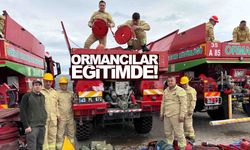 Yaz mevsimi öncesinde gerekliydi... Orman personeli eğitimde!