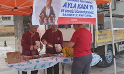 Sarıgöl’de şehit öğretmen ve öğrenciler için lokma hayrı