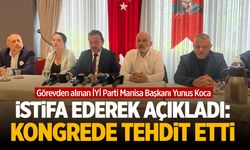 Yunus Koca İYİ Parti'den istifa ederek sert iddialarda bulundu