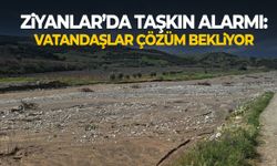 Ziyanlar’da taşkın alarmı! Vatandaşlar çözüm bekliyor!