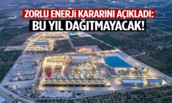 Zorlu Enerji kararını açıkladı: Bu yıl dağıtmayacak!