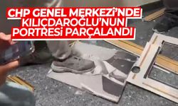 CHP Genel Merkezi’nde Kılıçdaroğlu’nun portresi parçalandı