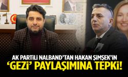 AK Partili Nalband’tan Hakan Şimşek’in ‘Gezi’ paylaşımına tepki