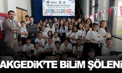 Akgedik TOKİ Ortaokulu’nda bilim şöleni