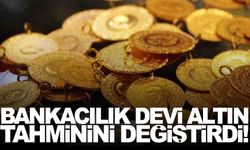 Bankacılık devi altın tahminini değiştirdi: 2027 için dikkat çeken öngörü