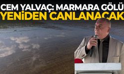 Cem Yalvaç: Marmara Gölü yeniden canlanacak