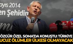 Özgür Özel Soma’da konuştu: Türkiye ucuz ölümler ülkesi olmayacak