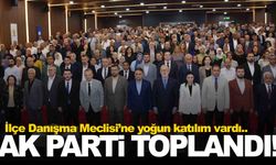 AK Parti Yunusemre Danışma Meclisi toplandı