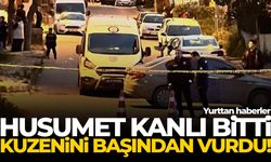 Husumet kanlı bitti… Kuzenini başından vurdu!