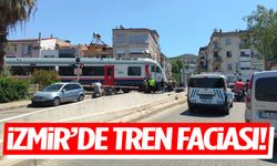İzmir’de tren faciası! 79 yaşındaki adama tren çarptı!
