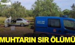 Manisa’da mahalle muhtarı zeytinlikte ölü bulundu