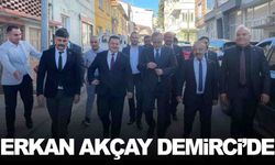 MHP’li Akçay’dan Demirci’de temaslar!