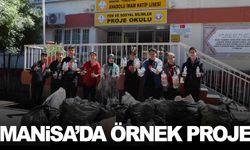 Manisa’da öğrencilerden örnek proje... Atık şişeler su kuyusuna dönüşecek