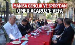 Manisa Gençlik ve Spor’dan Ömer Acaröz’e vefa