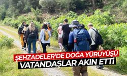Manisa’da doğa yürüyüşüne yoğun ilgi