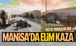 Manisa’da feci kaza... Tır ile elektrikli motosiklet çarpıştı: Can kaybı var!