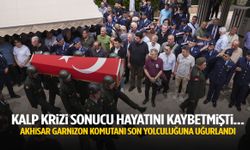 Manisa’da hayatını kaybeden garnizon komutanı İzmir’de toprağa verildi
