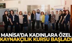 Manisa’da kadınlara özel kaynakçılık kursu başladı