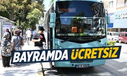 Manisa'da toplu taşıma ücretsiz oldu!