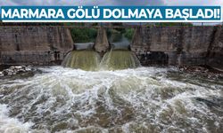 Marmara Gölü dolmaya başladı!