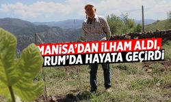 Manisa’dan ilham aldı, Çorum’da hayata geçirdi