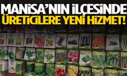 Manisa’nın ilçesinde üreticilere yeni hizmet!