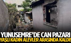 Yunusemre’de ev yangınında can pazarı!