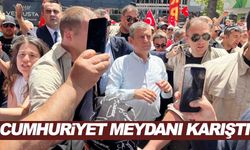 Miting gerginliği… Cumhuriyet Meydanı karıştı!