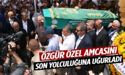Özgür Özel amcasını son yolculuğuna uğurladı