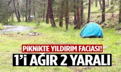 Piknikte yıldırım faciası: 1’i ağır 2 yaralı