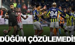 Şampiyonluk düğümü bu hafta çözülemedi
