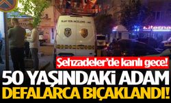 Şehzadeler’de kanlı gece! 50 yaşındaki adam defalarca bıçaklandı!