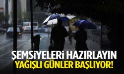 Şemsiyeleri hazırlayın… Manisa’da yağışlı günler başlıyor!