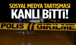Sosyal medya tartışması kanlı bitti!