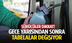 Sürücüler dikkat! Gece yarısından sonra tabelalar değişiyor