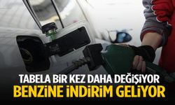 Tabela bir kez daha değişiyor! Benzine indirim geliyor
