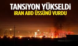 Tansiyon yükseldi… İran ABD üssünü vurdu!
