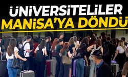 Tatil bitti... Öğrenciler Manisa'ya döndü