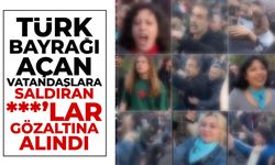Türk Bayrağı açan öğrencilere saldıran şahıslar gözaltında!
