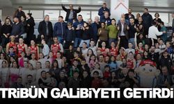 Turgutlu’da 95 desibellik destek: Tribünler galibiyeti getirdi