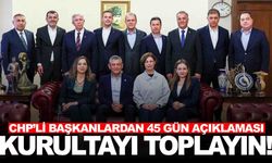 CHP’li büyükşehir belediye başkanlarından ortak açıklama